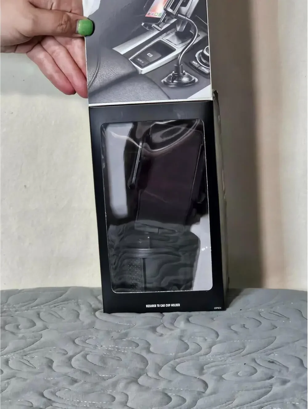 Premier GripCup Car Mount – Cup Holder Flex Smartphone Mount (Open Box)